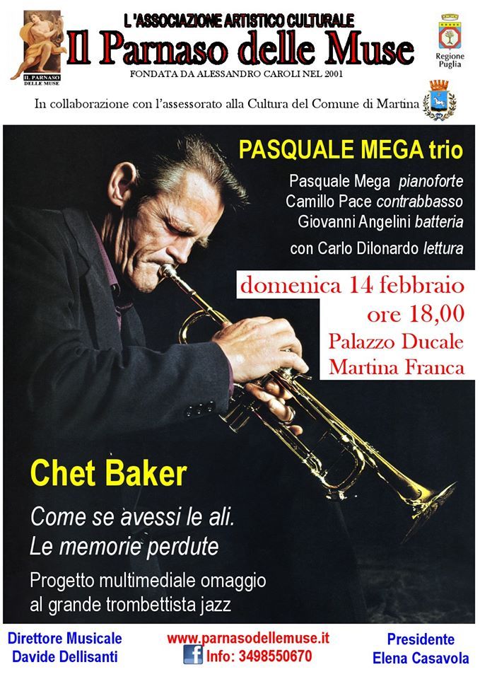 Chet Baker celebrato al Palazzo Ducale